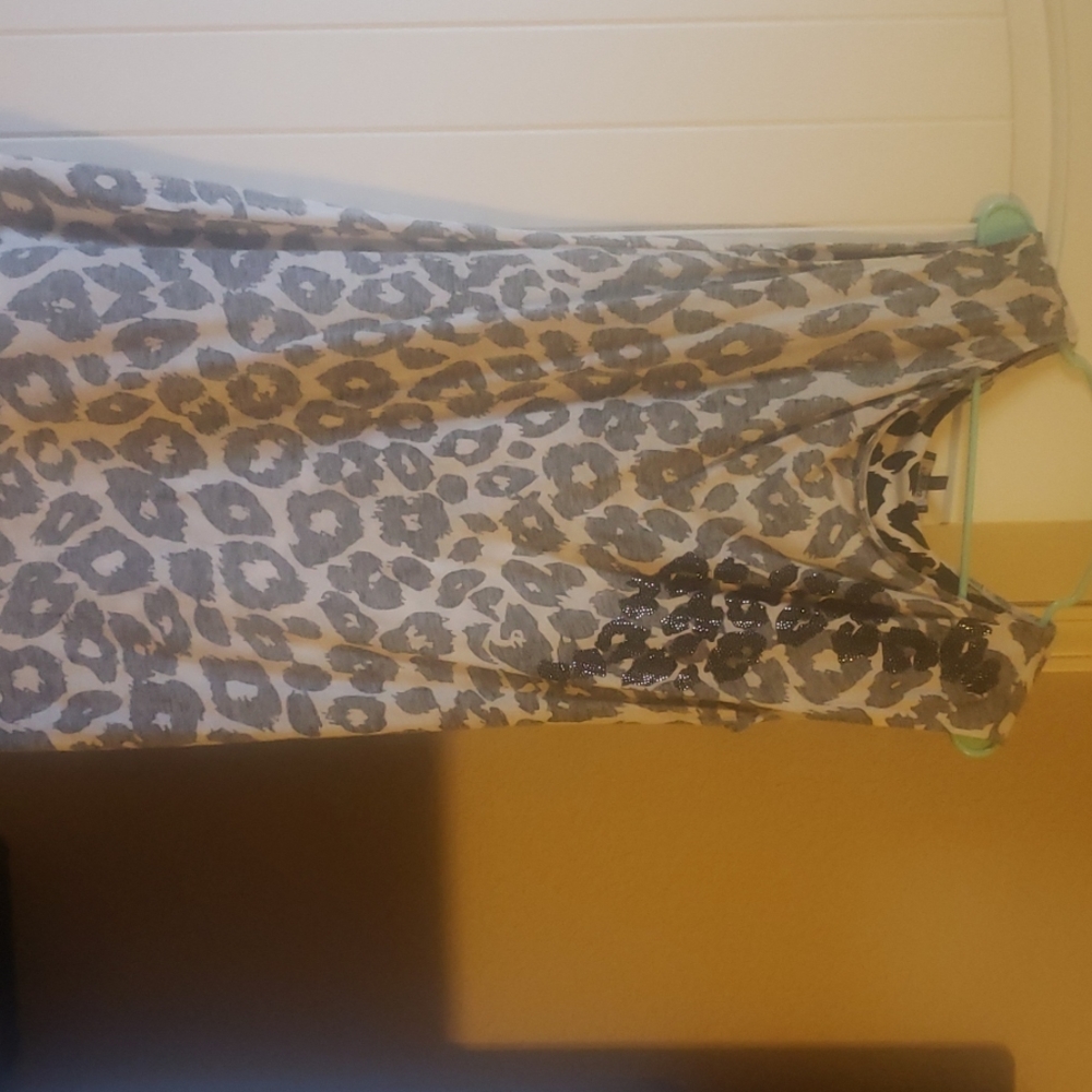 Leopard print dress